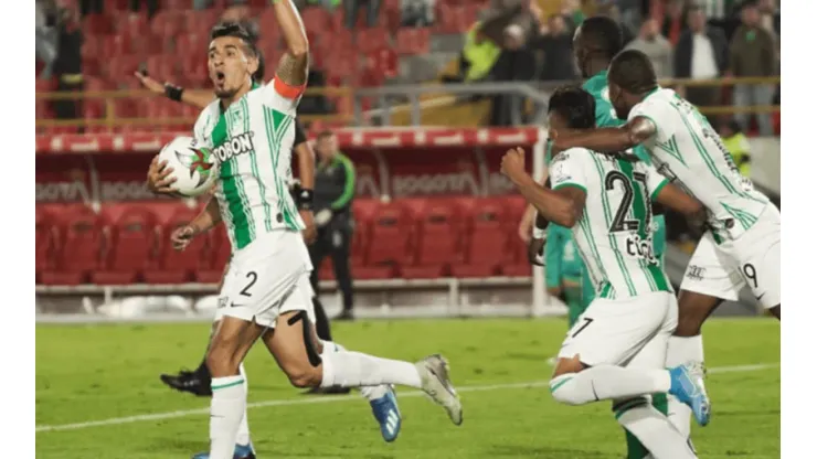 Épica remontada de Nacional: perdía 3-0 y lo terminó ganando 3-4 en Bogotá