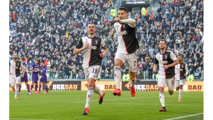 Juventus le ganó a la Fiorentina y sigue bien arriba en la Serie A