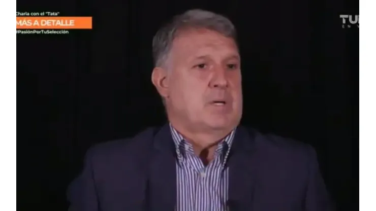 Gerardo Martino: "Cuando Vela cambie de opinión sobre la Selección me lo hará saber"