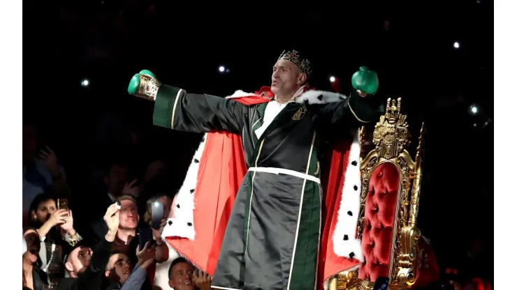 De esta Manera ingresó Tyson Fury
