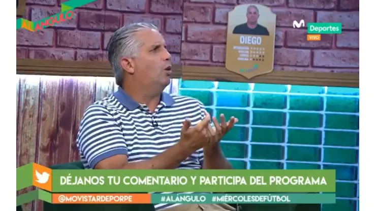 Diego Rebagliati trabaja en Movistar Deportes y en RPP.
