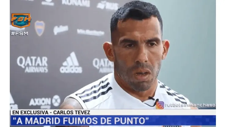 Le preguntaron a Carlos Tevez si Boca murió en Madrid