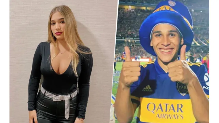 La hija de Angelici metió historia desde la cancha de Boca: "Te amo campeón"