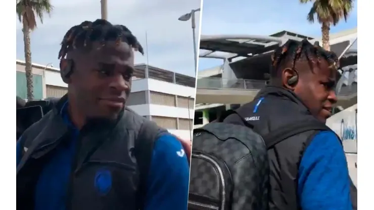 "¿Qué pregunta es esa?": Duván Zapata, enfadado a su llegada a España