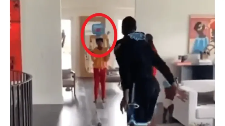 Video: ni su hijo en pañal detuvo a Dwyane Wade en el house challenge