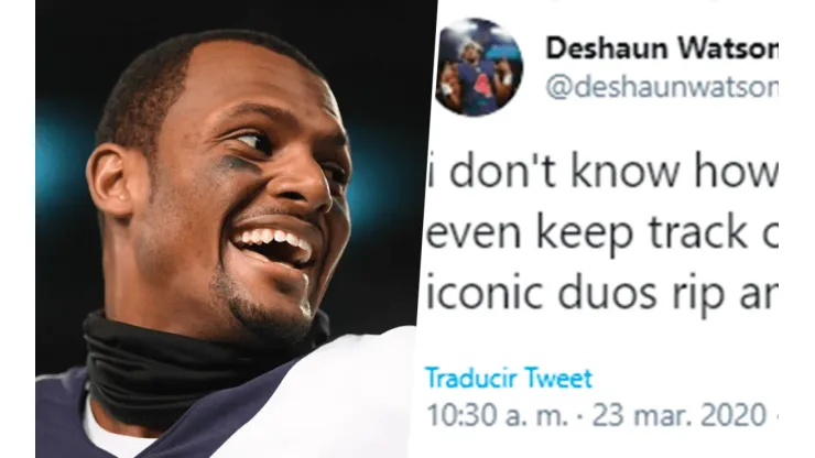 El misterioso tuit de Deshaun Watson: ¿sale de los Texans y llega a los Pats?