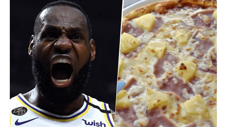 ¿Piña en la pizza? LeBron James se une al debate y da su opinión