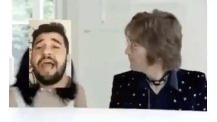 Tato Aguilera se tomó a chiste las burlas por el "Supón": "Perdón, John Lennon"