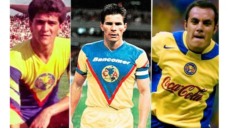 El once ideal de jugadores nacidos en las Fuerzas Básicas del América