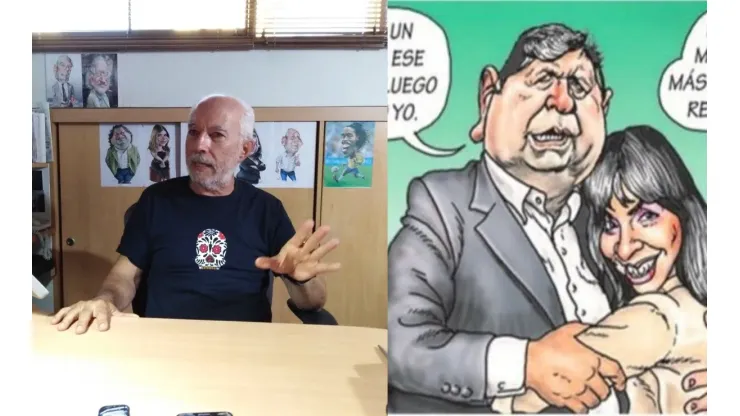 Carlín es caricaturista del diario La República.
