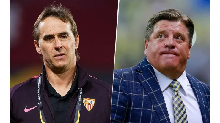 Julen Lopetegui comparó a Miguel Herrera con un entrenador español