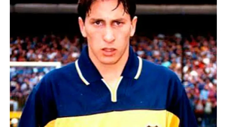 Christian Giménez debutó con Boca Juniors en 1998, antes fue recogepelotas. Foto: @christianchaco
