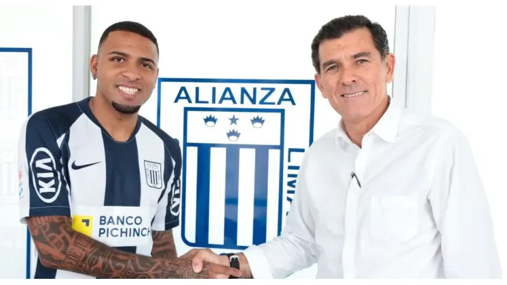 Alexi Gómez llegó la presente temporada a Alianza Lima
