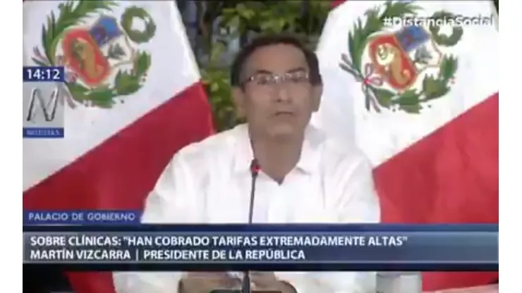 Vizcarra brindó una nueva conferencia de prensa este jueves.
