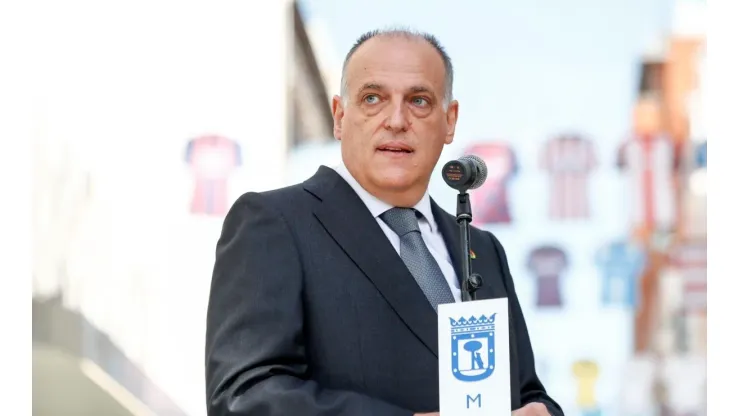 Tebas, presidente de LaLiga, habló sobre la polémica con el VAR y el Madrid