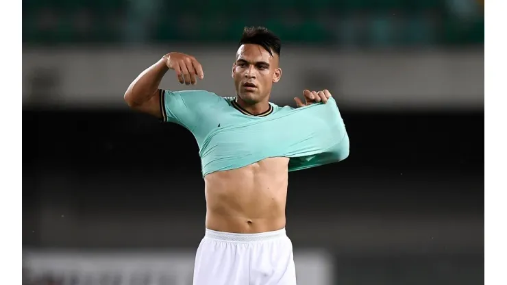 Foto de Lautaro Martínez, jugador de Inter.
