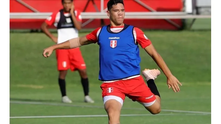 Yuriel Celi ha vestido la camiseta de la Selección en divisiones menores.
