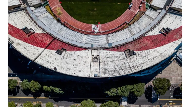 Foto del estadio de River.
