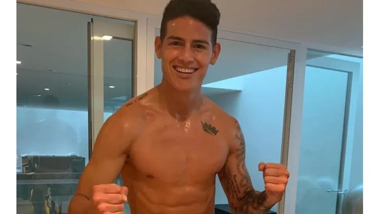 El mensaje de James Rodríguez que confirmaría su paso al Everton