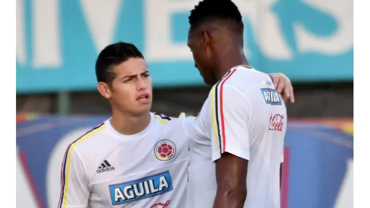 Revelan sueldo de James en Everton y Yerry Mina ganará más que él