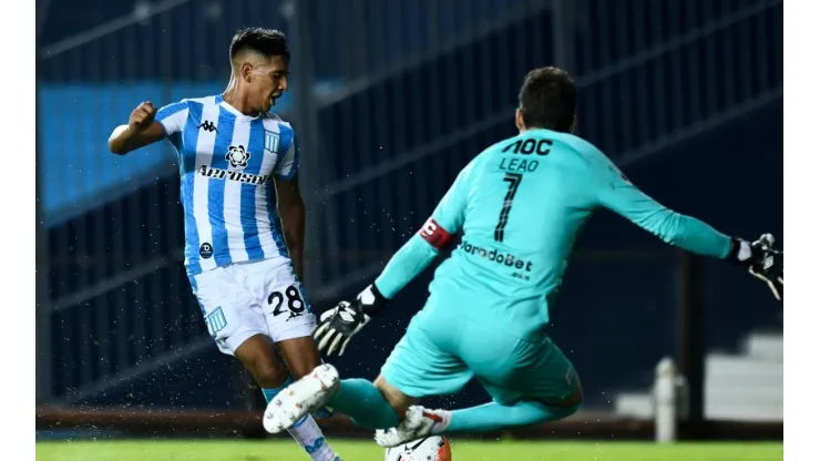 Foto de Matías Zaracho, jugador de Racing.
