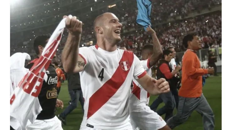 Adrián Zela estuvo en la cancha en el Perú-Nueva Zelanda en el 2017.
