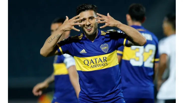 Salvio reveló en Twitter cuál será su próximo festejo de gol con Boca