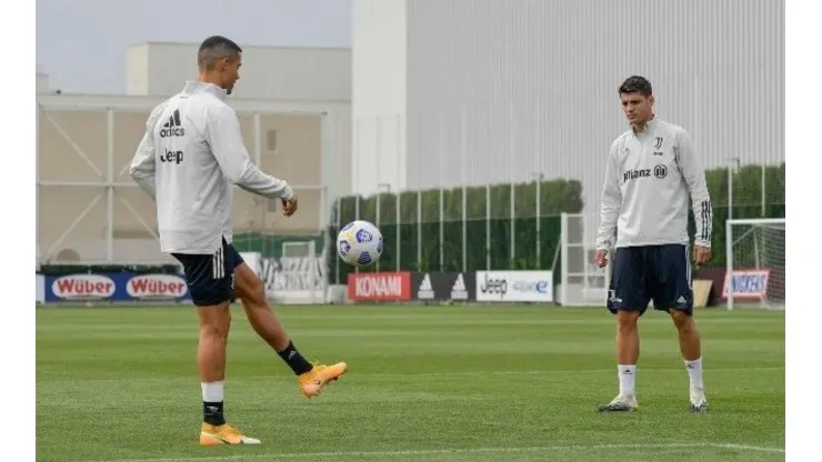 Morata: "Cristiano Ronaldo me ha dicho que está feliz que haya venido"