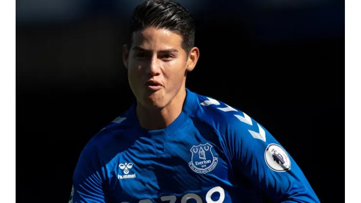 Malas noticias para James: salió el reporte de los lesionados del Everton