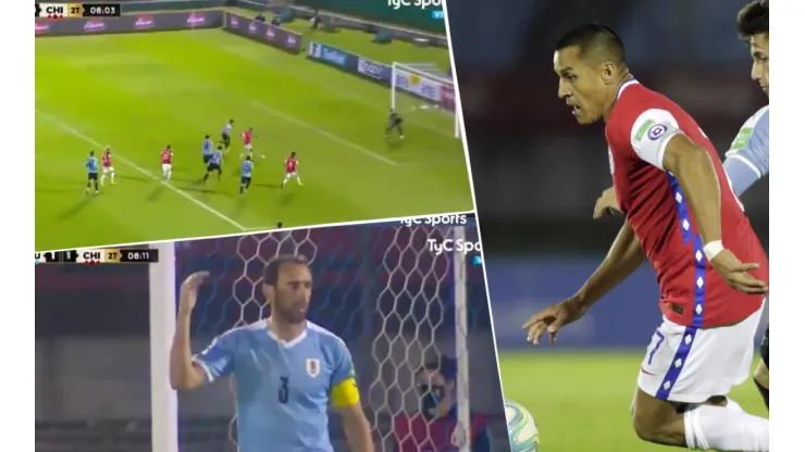 La cara de Godín lo dice todo: golazo colectivo de Chile para el 1-1