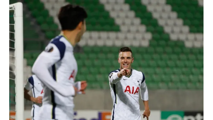 Son entró en Ludogorets-Tottenham y a los 10 segundos asistió a Lo Celso