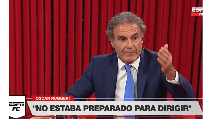 Ruggeri: "Dejé de dirigir cuando un pibe de 15 años me dijo que deje de robar"