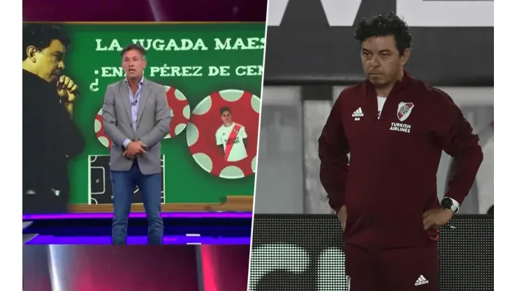 En TyC hablan de "jugada maestra": la posición en la que Gallardo probó a Enzo Pérez