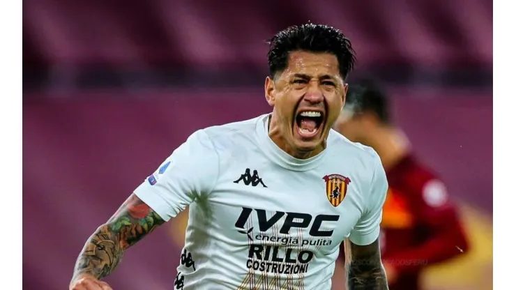 Gianluca Lapadula es el 9 de Benevento.
