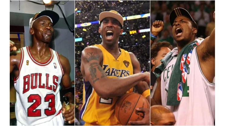 Chicago Bulls, Los Angeles Lakers y Boston Celtics
