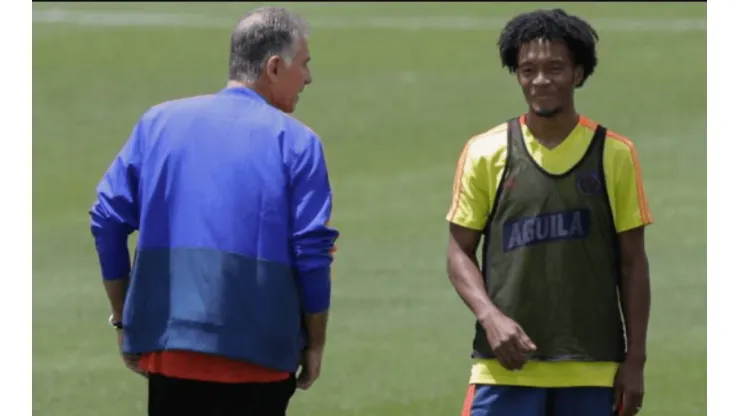 ¡Por fin uno! Cuadrado y su conmovedor mensaje de despedida a Carlos Queiroz