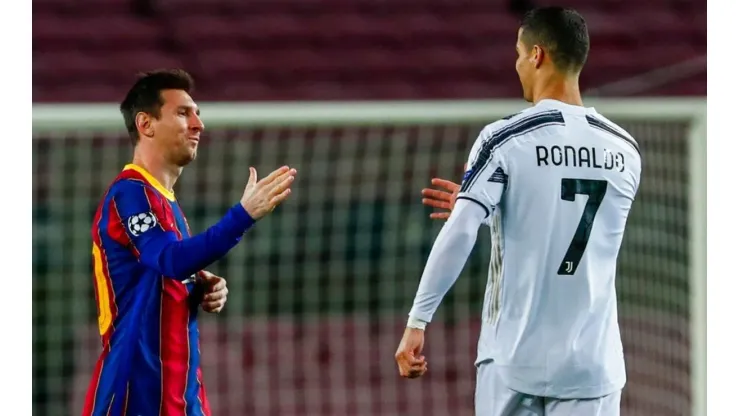 El video que todos queríamos: así fue el saludo entre Messi y Cristiano