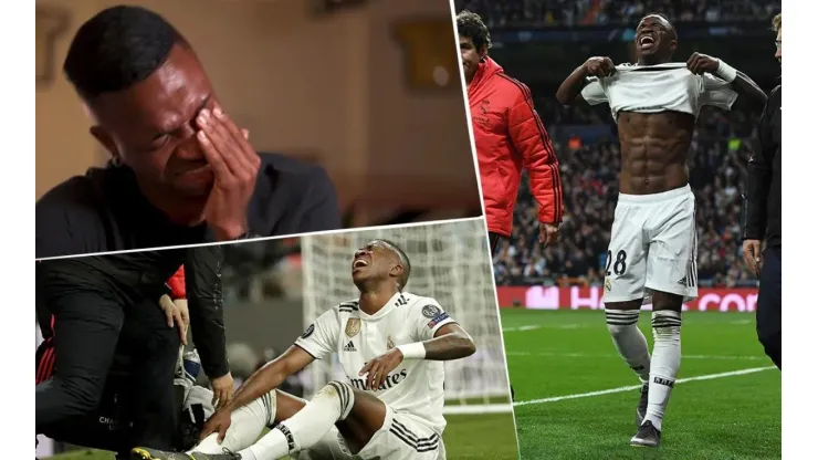 Video: Vinícius se quiebra al recordar la dura lesión que sufrió en el 2019