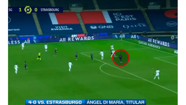 Di María presionó y Mbappe puso el 2 a 0 para el PSG