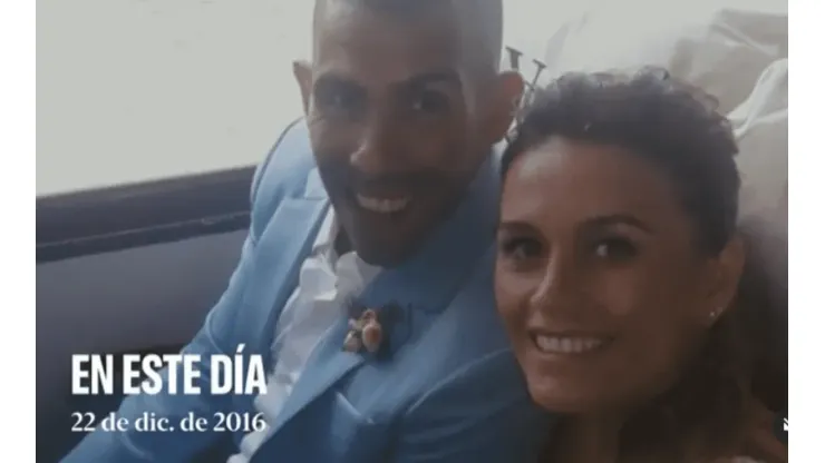 Tevez se perdió su aniversario de casados y la rompió con un video en Twitter