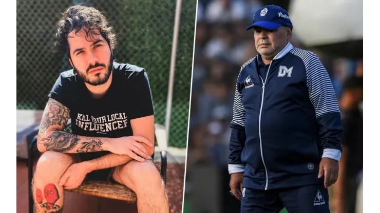 La burla de un youtuber español sobre Maradona que desató la indignación de todo Twitter