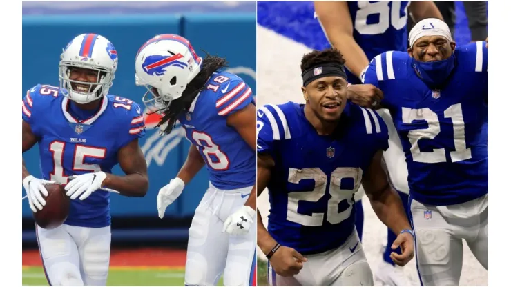 Bills y Colts (Fotos: Getty)
