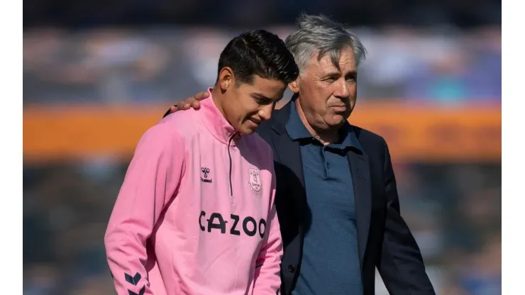 Ancelotti siembra dudas sobre el real estado físico de James Rodríguez