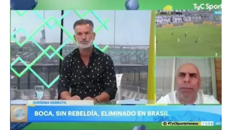 Serna, durísimo: "Santos estaba jugándose la final, y Boca la primera fase"