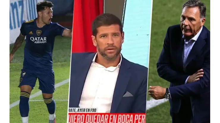 ESPN F90: la frase de Sebastián Domínguez que podría explicar la salida de Zárate de Boca