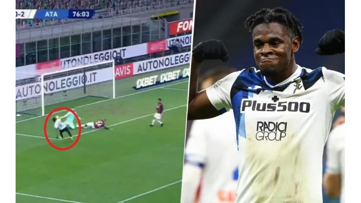 Hasta que por fin le entró: Duván Zapata sella la goleada de Atalanta vs. Milán