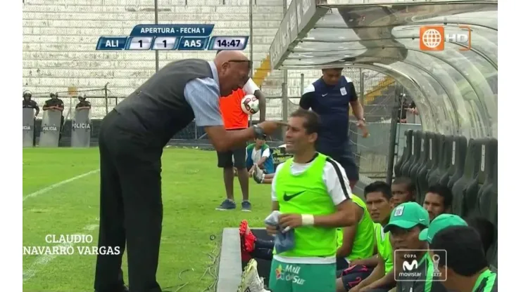 Atoche tuvo una discusión con Mosquera en Alianza Lima.
