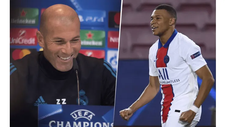 Zidane quedó fascinado con Mbappé: "Lo que hizo el martes fue maravilloso"