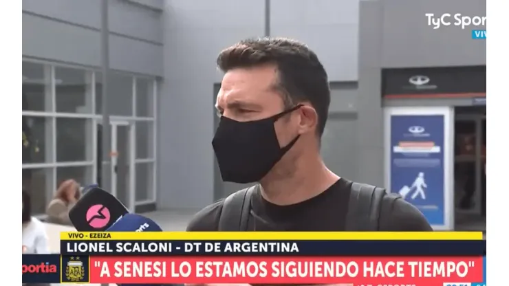 Le preguntaron por Messi y Scaloni tiró: "Es una respuesta bastante hecha"