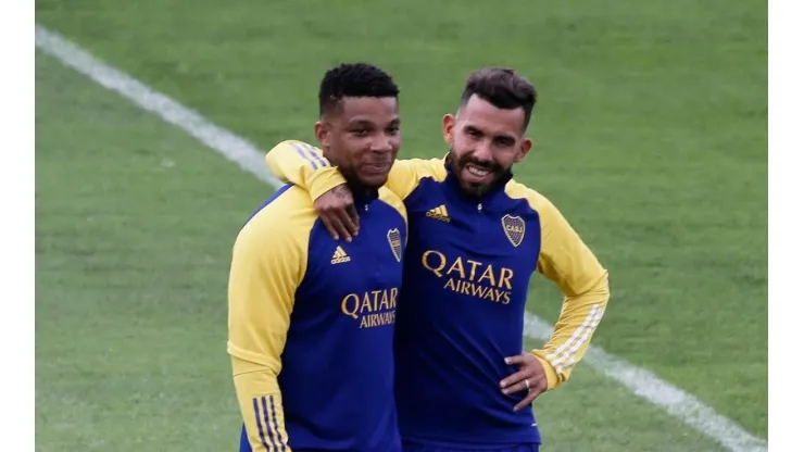 Las 3 fotos que subió Boca en la vuelta de Tevez a los entrenamientos